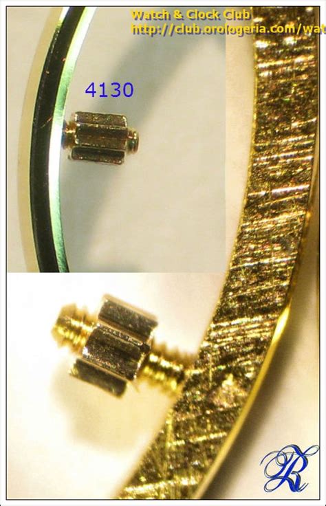 rolex con le viti|Bilancere Rolex con viti e microstella. .